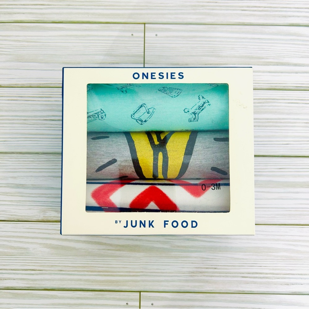Junk Food Baby Onesies Set